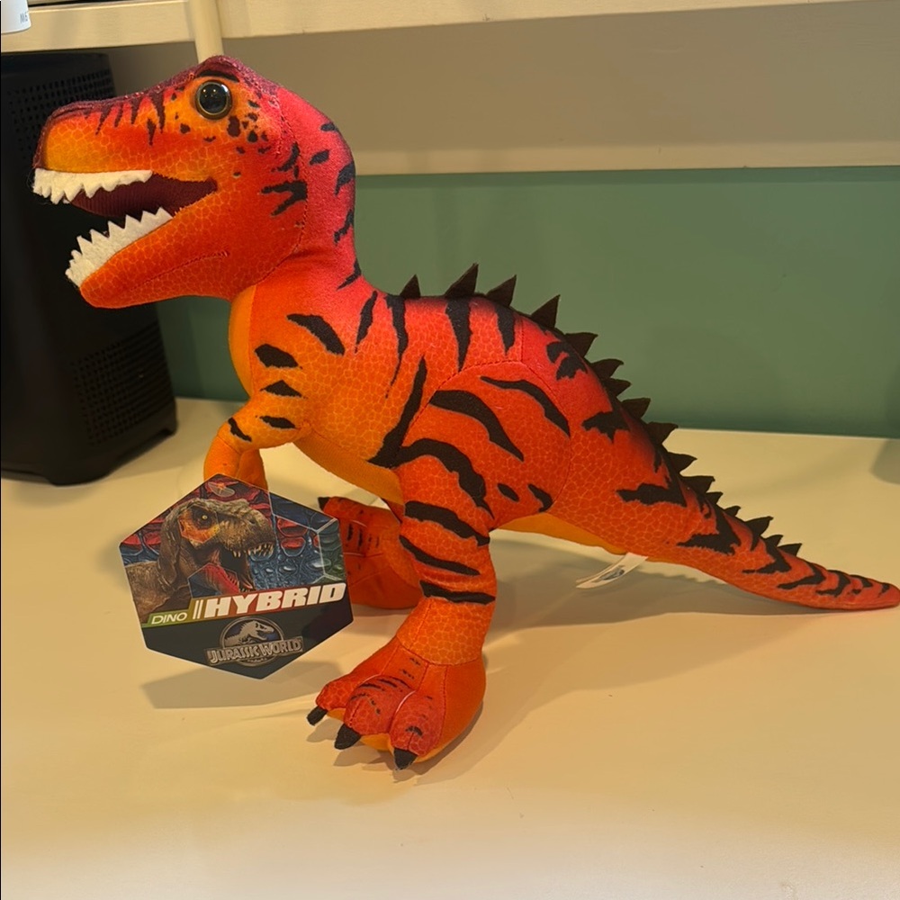 Jurassic World Dino Hybrid Orange Reptile Toy New Tags